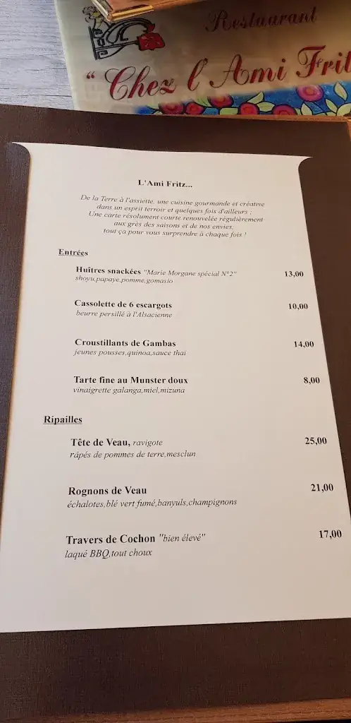 Menu_Restaurant Chez L'Ami Fritz_Sarrebourg_image_3
