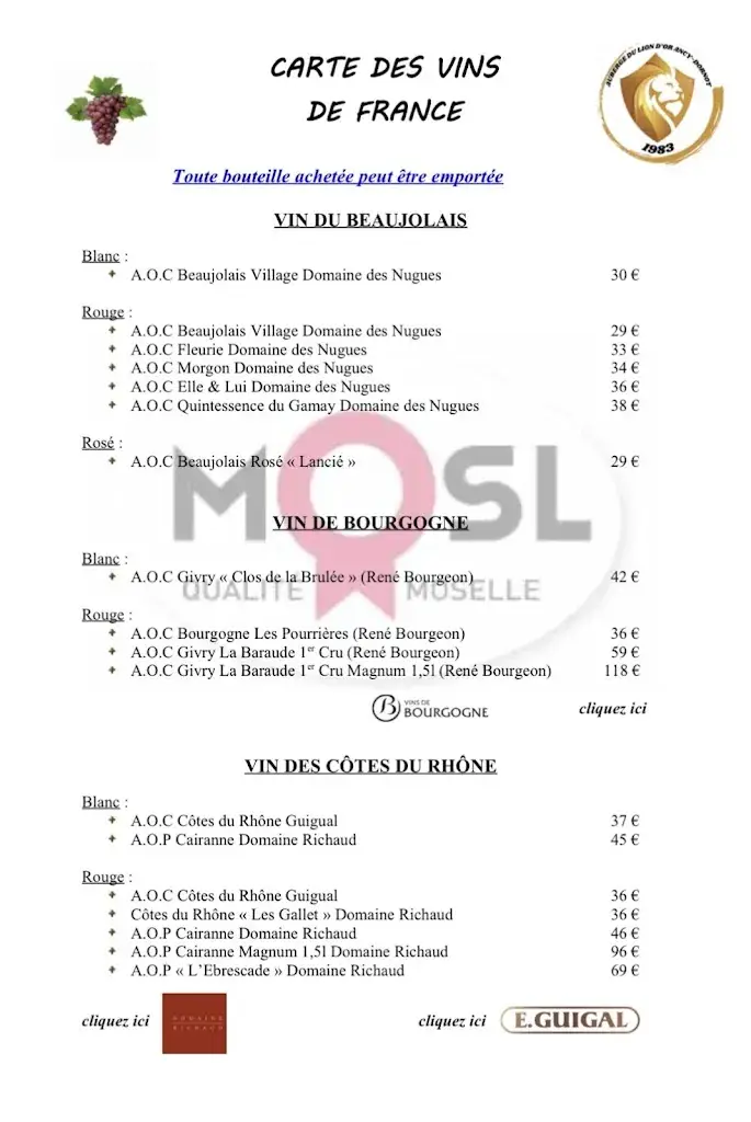 Menu_L’AUBERGE DU LION D’OR_Ancy-Dornot_image_3