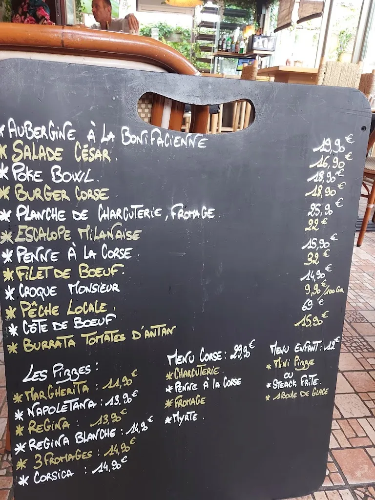 Menu_Restaurant Hôtel Les 3 Terrasses_Sari-Solenzara_image_1