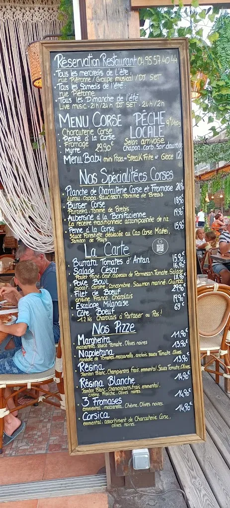 Menu_Restaurant Hôtel Les 3 Terrasses_Sari-Solenzara_image_3