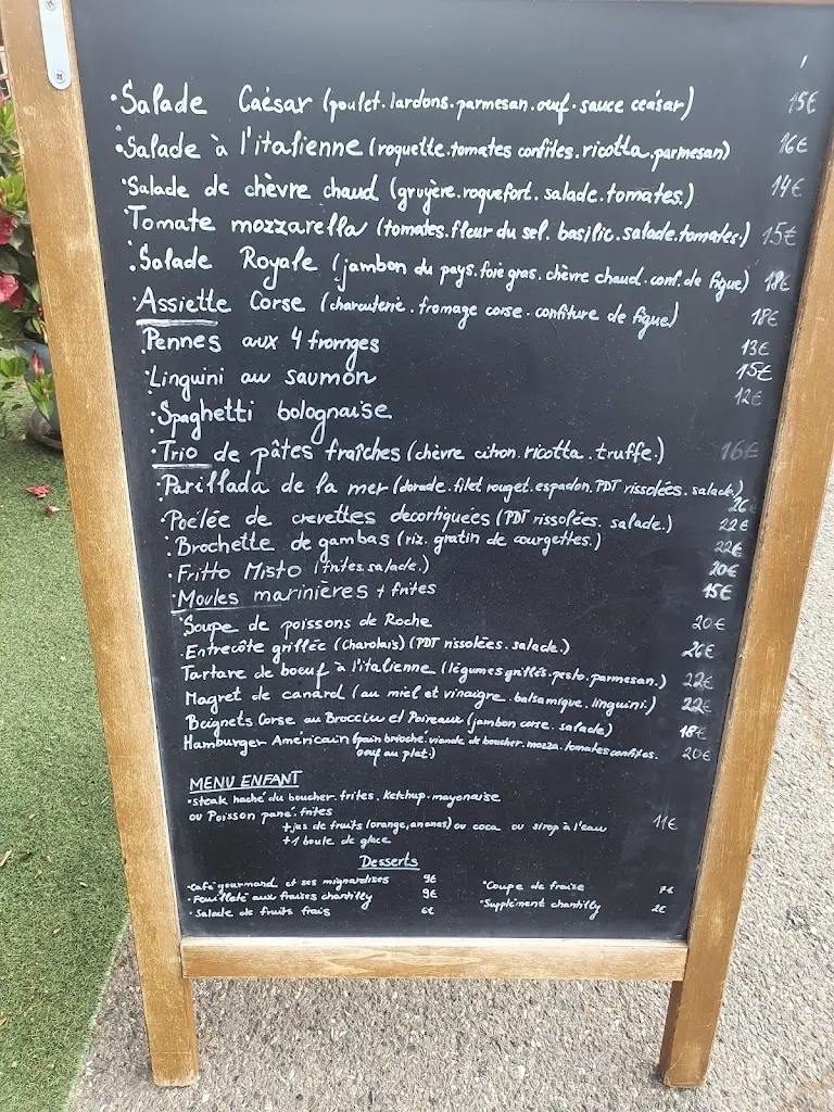 Menu_Glacier du Port_Solenzara_image_3