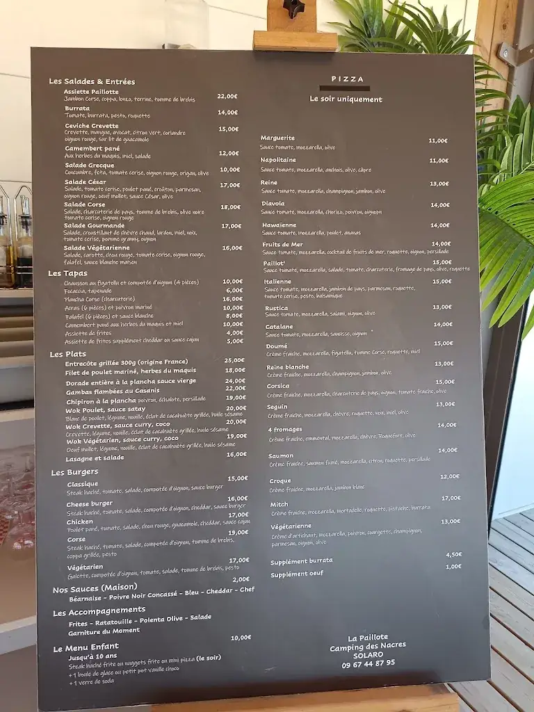 Menu_La Paillote_Solaro_image_4