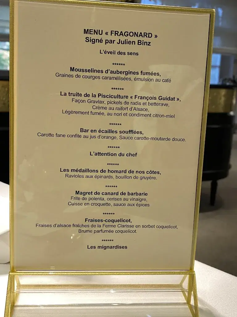 Menu_Restaurant Julien Binz_Ammerschwihr_imagen_4