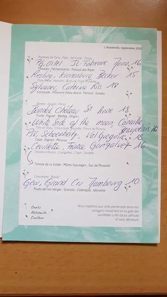Menu_L'Alchémille_Vignoble_image_1
