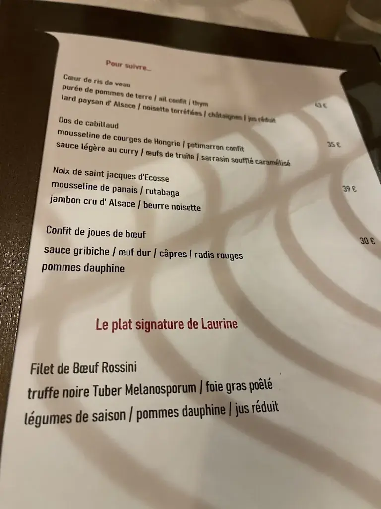 Menu_Restaurant La Vieille Forge Colmar Kaysersberg_Vignoble_image_3