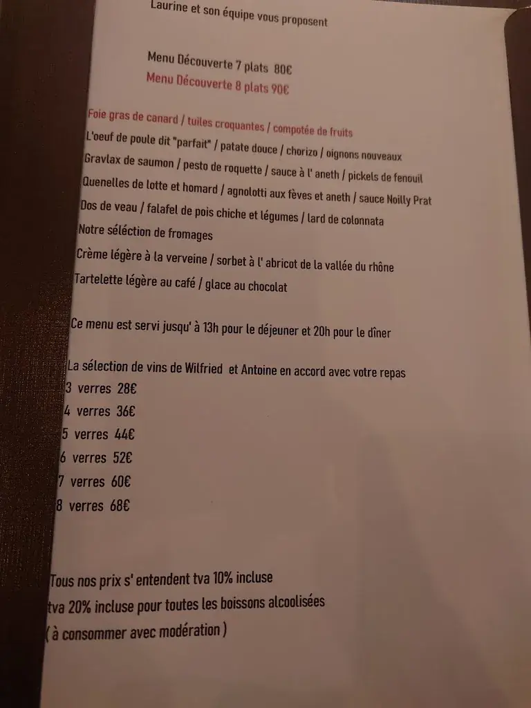 Menu_Restaurant La Vieille Forge Colmar Kaysersberg_Vignoble_image_4