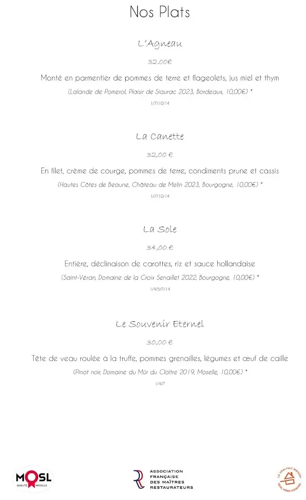 Menu_Restaurant La Terrasse_Nilvange_image_4