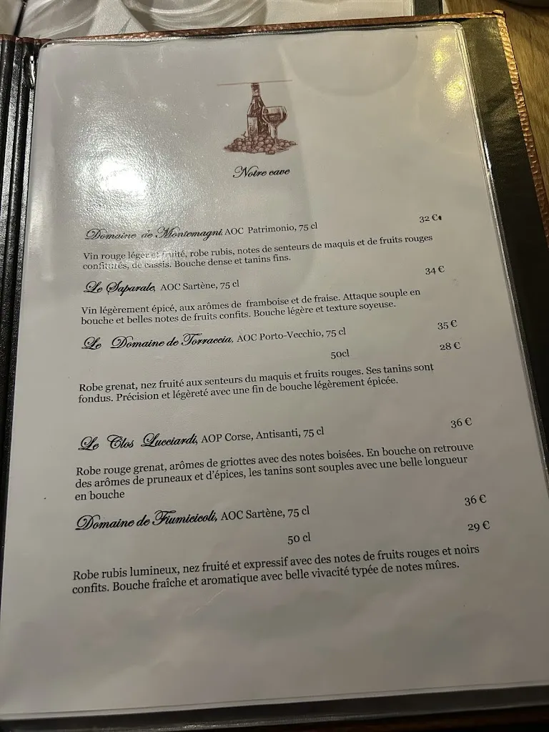 Menu_Restaurant Furana Porto Vecchio_Porto-Vecchio_image_3