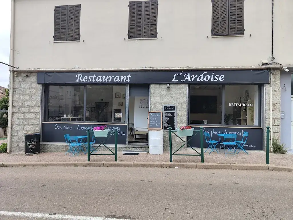 L'Ardoise restaurant in Porto-Vecchio