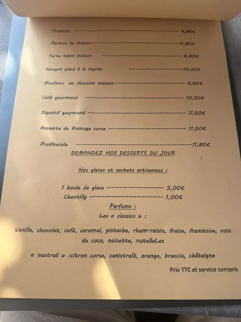 Menu_L'acciaro plage_Porto-Vecchio_image_4