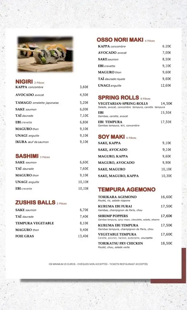 Menu_CAFE LA MARINE_Porto-Vecchio_image_1