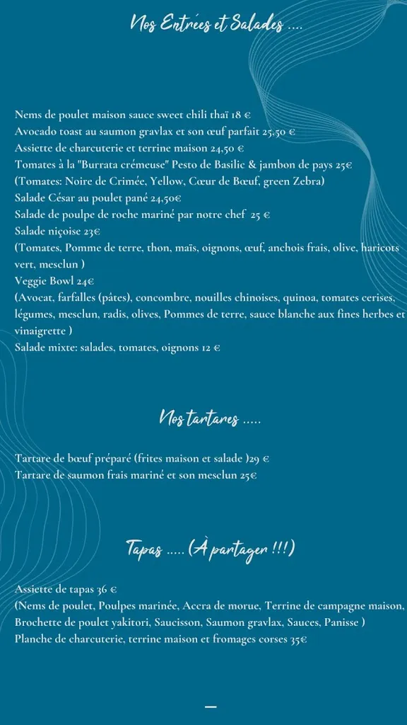 Menu_Palm Beach Palombaggia_Porto-Vecchio_image_2