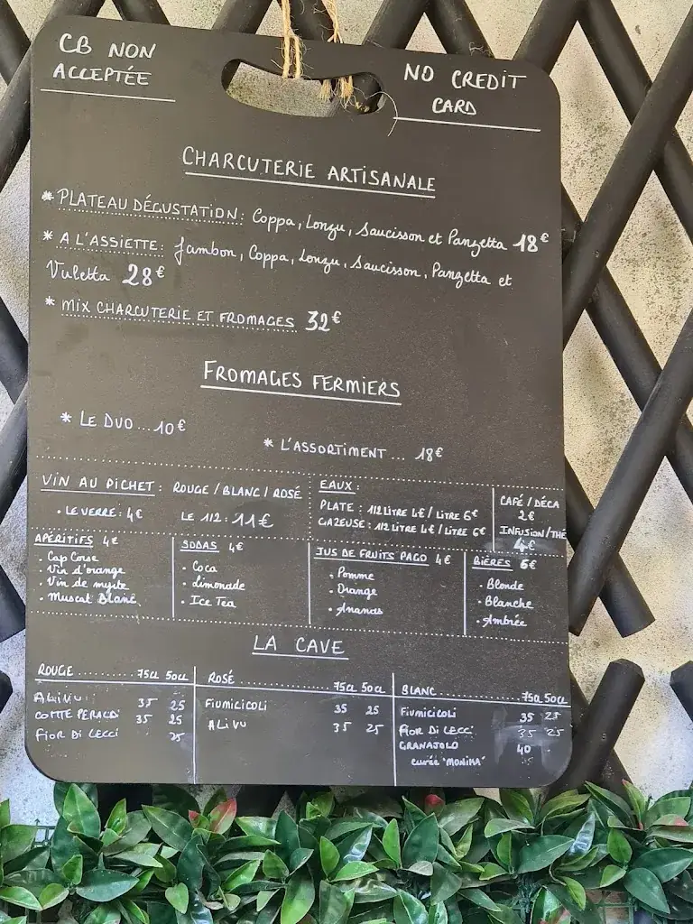 Menu_La Cantinetta_Porto-Vecchio_image_1