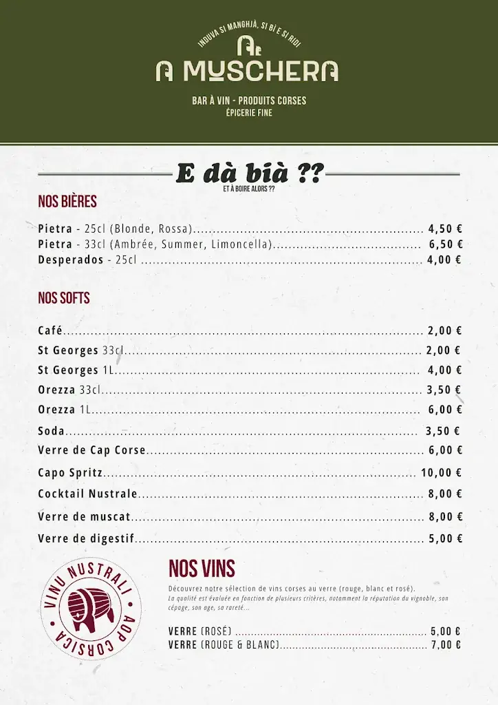 Menu_A MUSCHERA_Porto-Vecchio_image_1