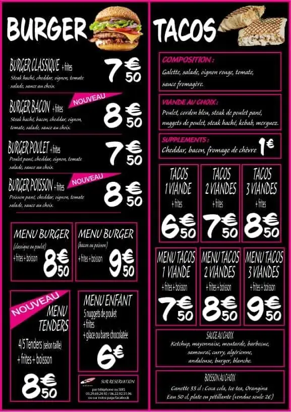 Menu_Restaurant Brasserie le Point Central Arches_Arches_immagine_2