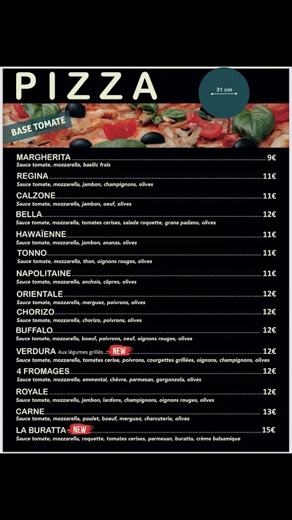Menu_A LA BELLA PIZZA_Knutange_image_1