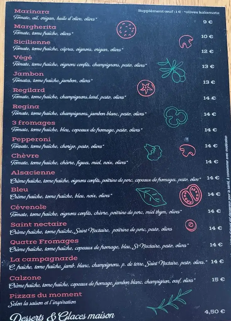 Menu_Pizzeria Dell'Acqua_Champs-sur-Tarentaine-Marchal_image_1