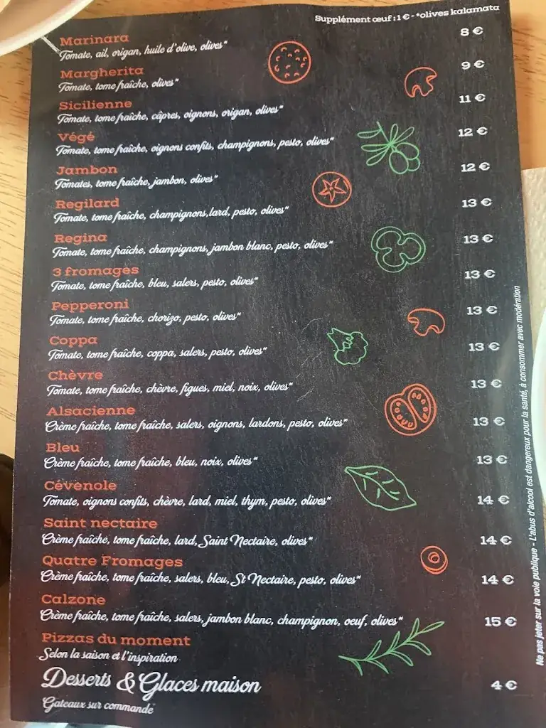 Menu_Pizzeria Dell'Acqua_Champs-sur-Tarentaine-Marchal_image_3