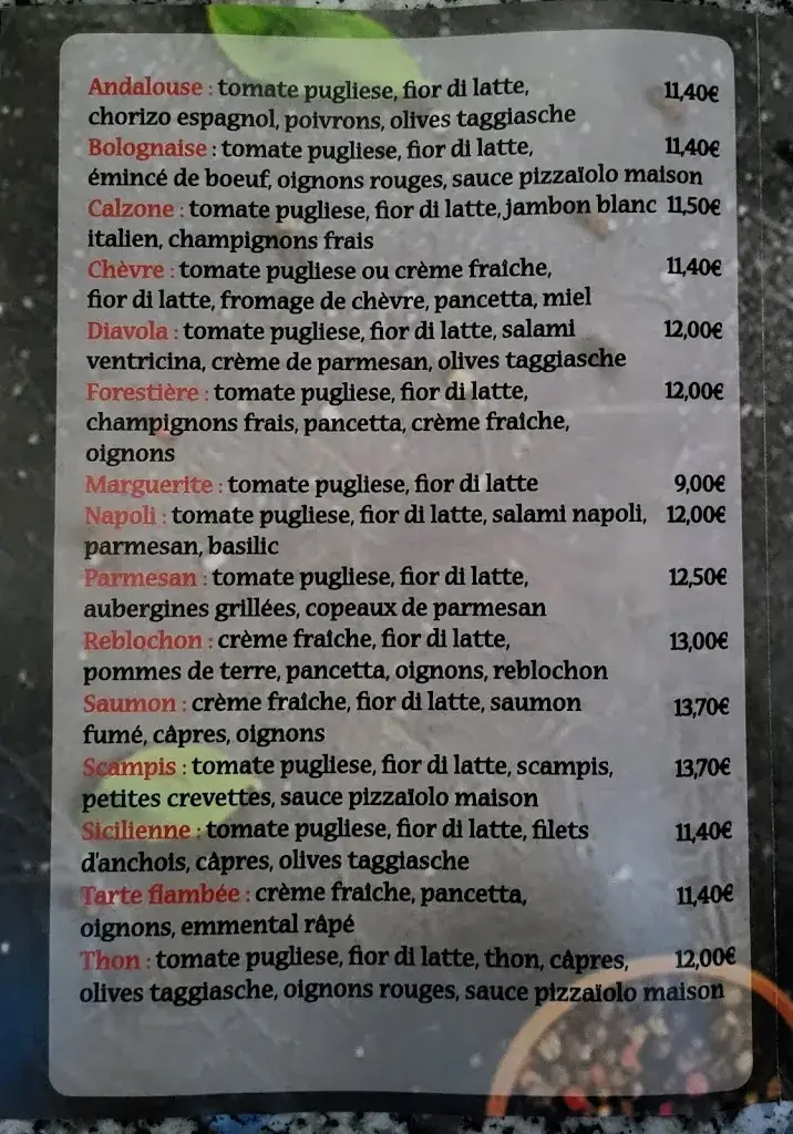 Menu_Chez Vincent_Hayange_immagine_2