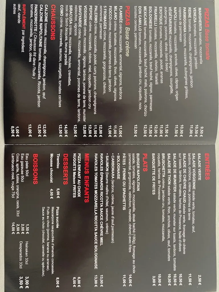 Menu_Pizzeria Don Camillo Anould_Anould_image_1