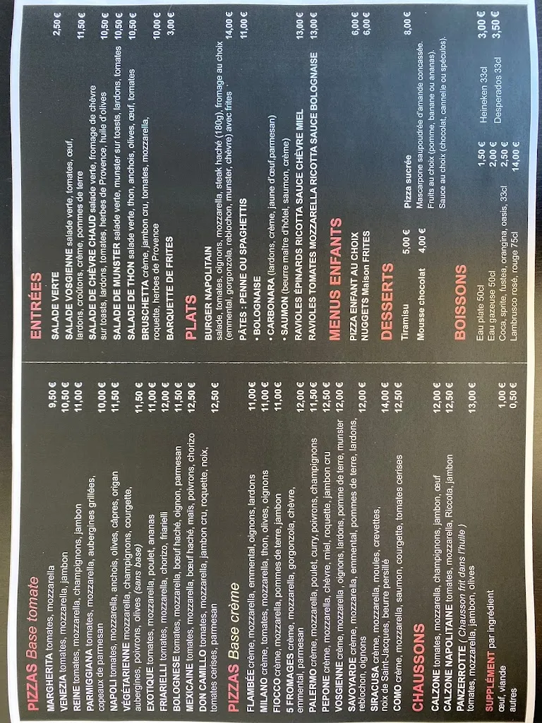 Menu_Pizzeria Don Camillo Anould_Anould_image_2