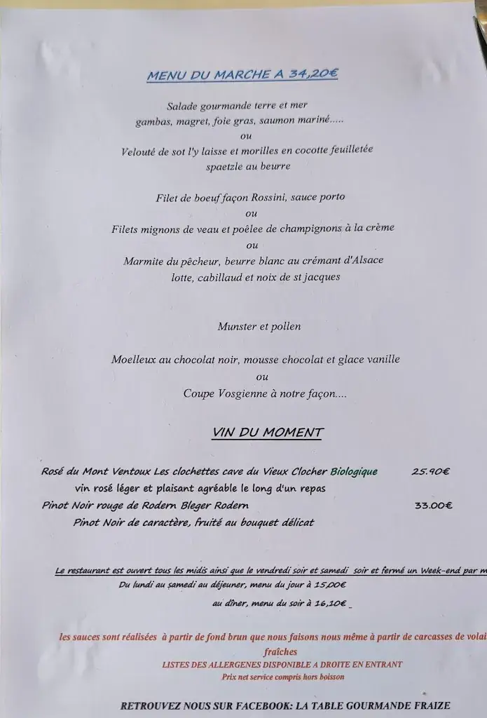 Menu_La table gourmande_Fraize_image_2