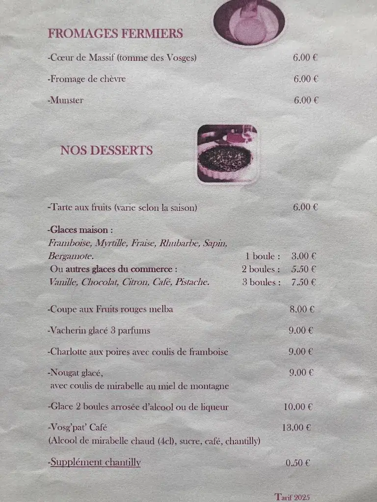 Menu_Ferme Auberge Des Grands Prés_Plainfaing_image_2