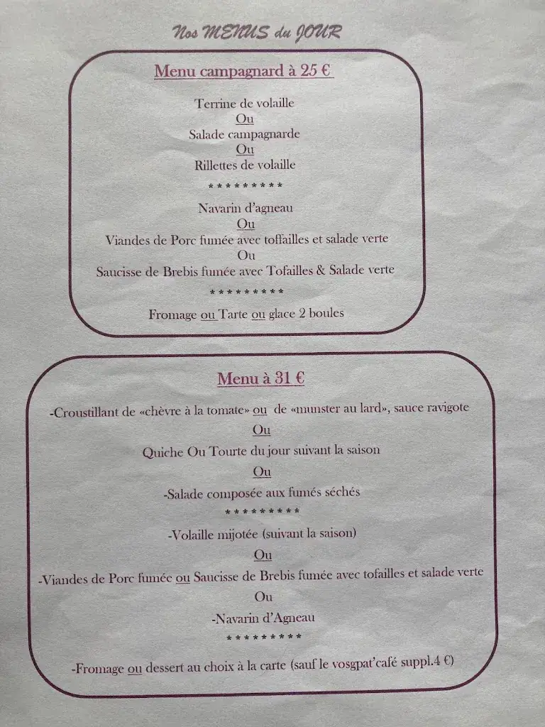 Menu_Ferme Auberge Des Grands Prés_Plainfaing_image_3