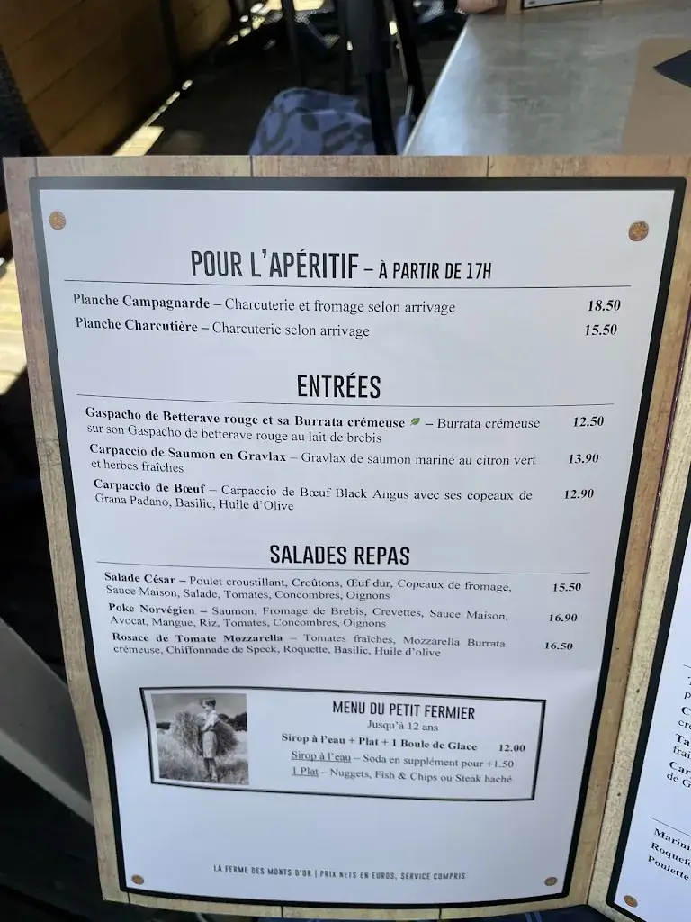 Menu_La ferme des monts d'or_Champagne-au-Mont-d'Or_image_2