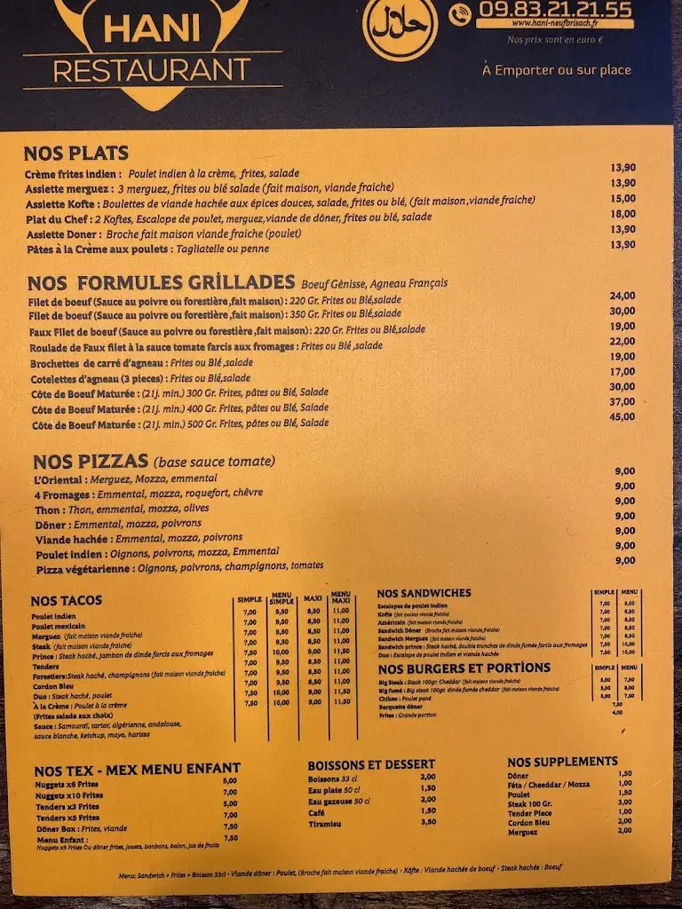 Menu_Restaurant HANI_Neuf-Brisach_image_2