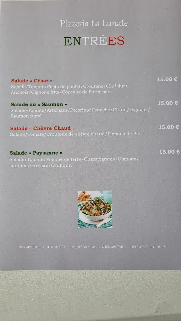 Menu_LA LUNATE restaurant pizzeria_Neuf-Brisach_image_4