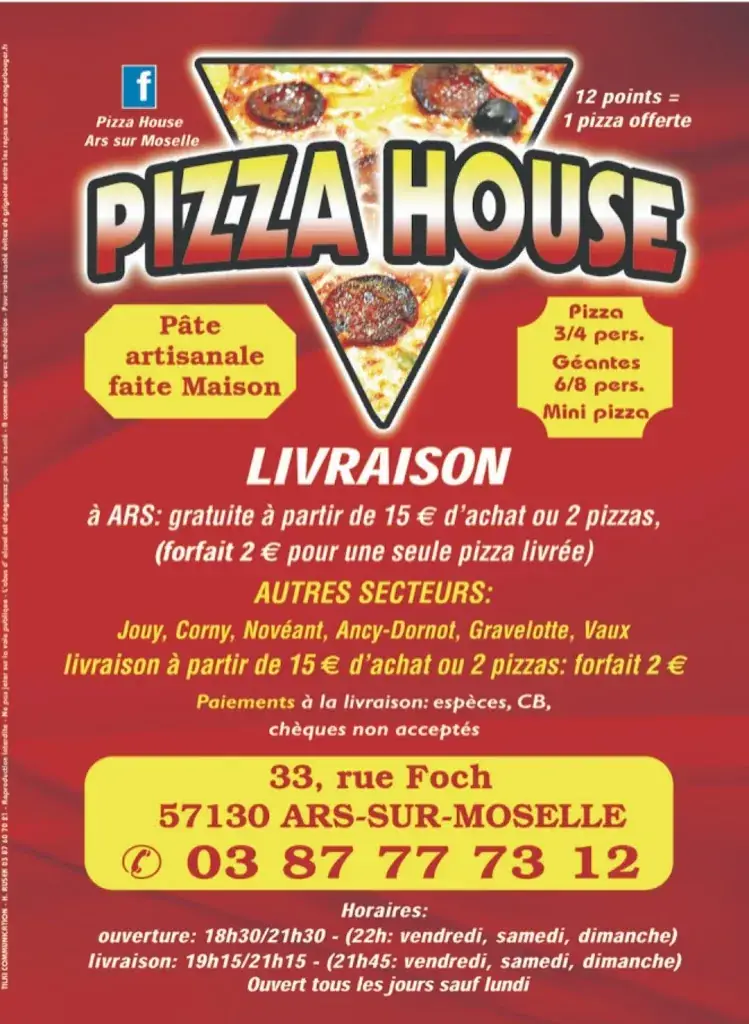 Menu_Pizza House_Ars-sur-Moselle_image_4