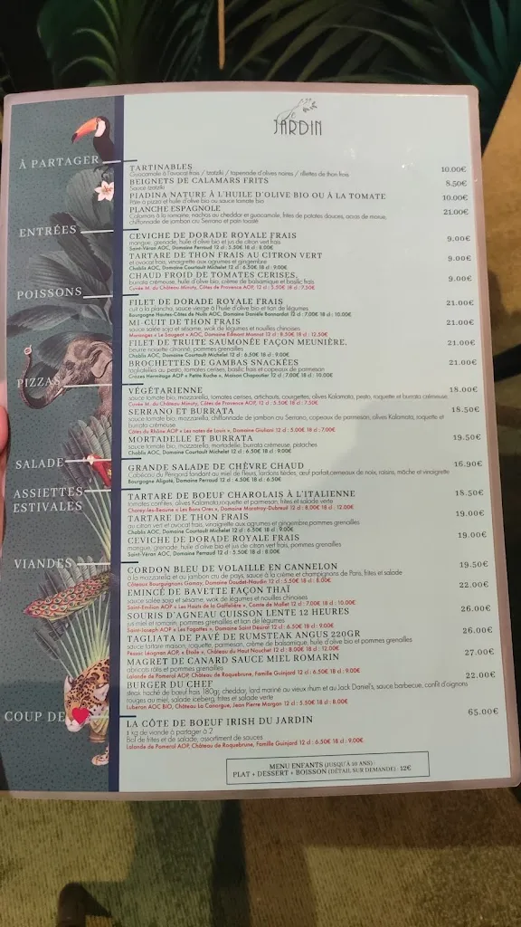 Menu_Le jardin - Les Restaurants Nicolas Pierre_Jouy-aux-Arches_immagine_3