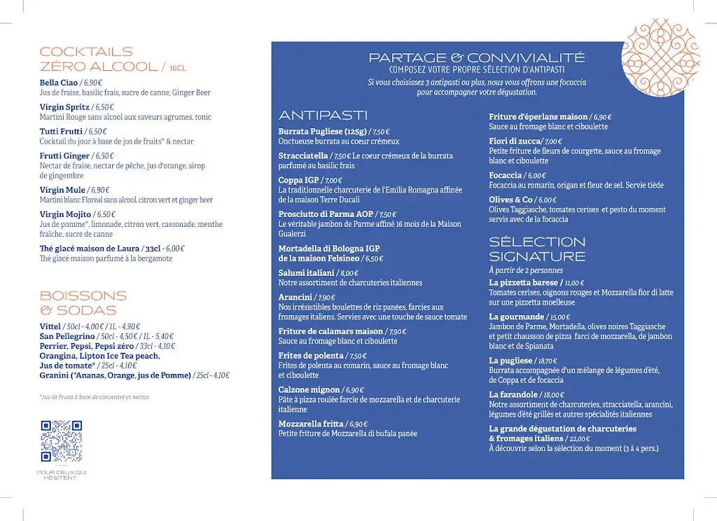 Menu_IL RISTORANTE - le restaurant italien de Jouy aux Arches - Metz_Jouy-aux-Arches_image_4