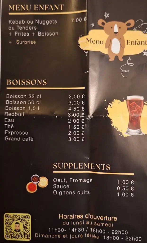 Menu_HK Snack The Doner_Audun-le-Roman_image_2