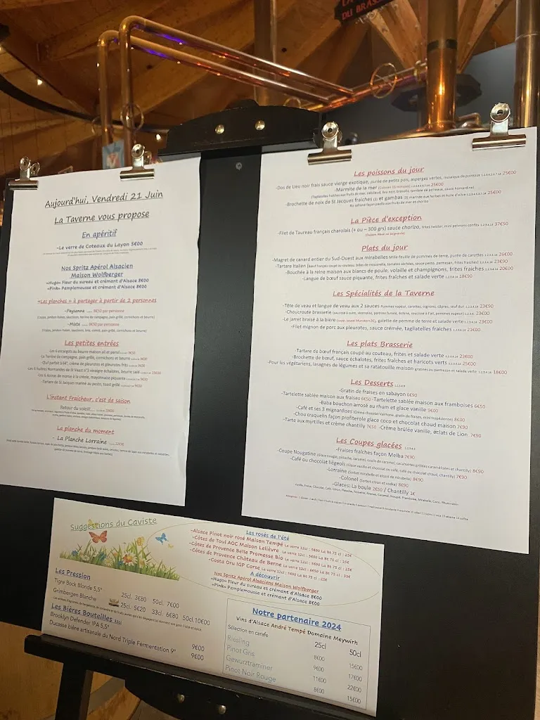 Menü_La Taverne Du Brasseur_Amnéville_Bild_1