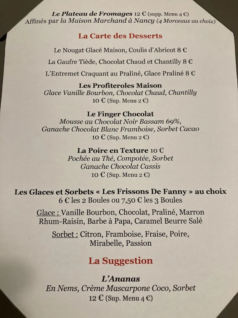 Menu_Restaurant La Forêt_Amnéville_image_2