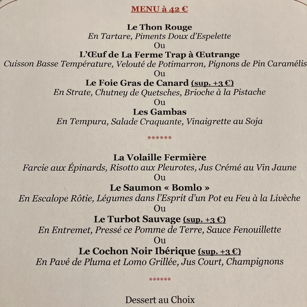 Menu_Restaurant La Forêt_Amnéville_image_3