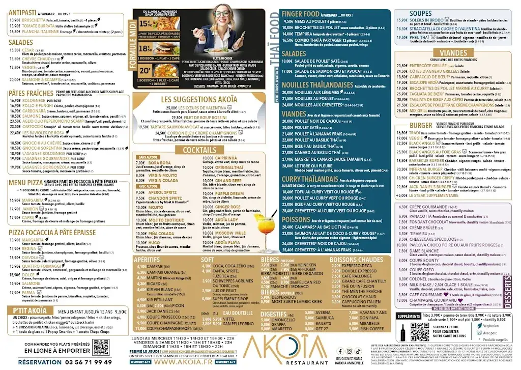 Menu_AKOÏA - AMNEVILLE_Amnéville_image_1