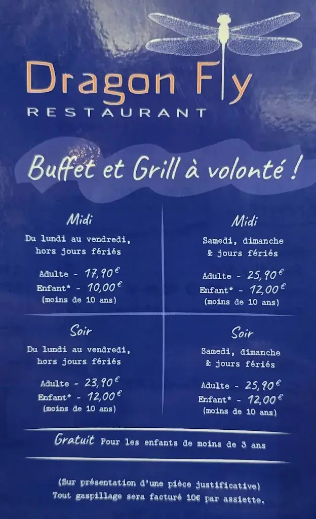 Menu_Dragon Fly_Amnéville_image_1