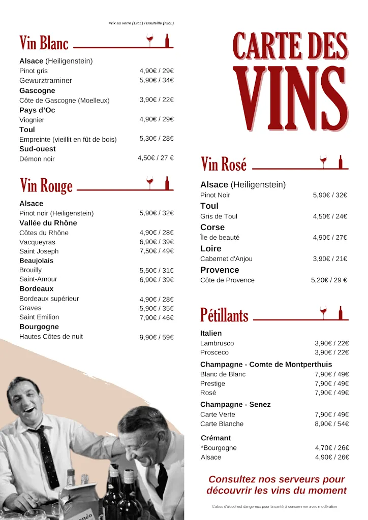 Menu_Les Tontons Flingueurs_Amnéville_image_1