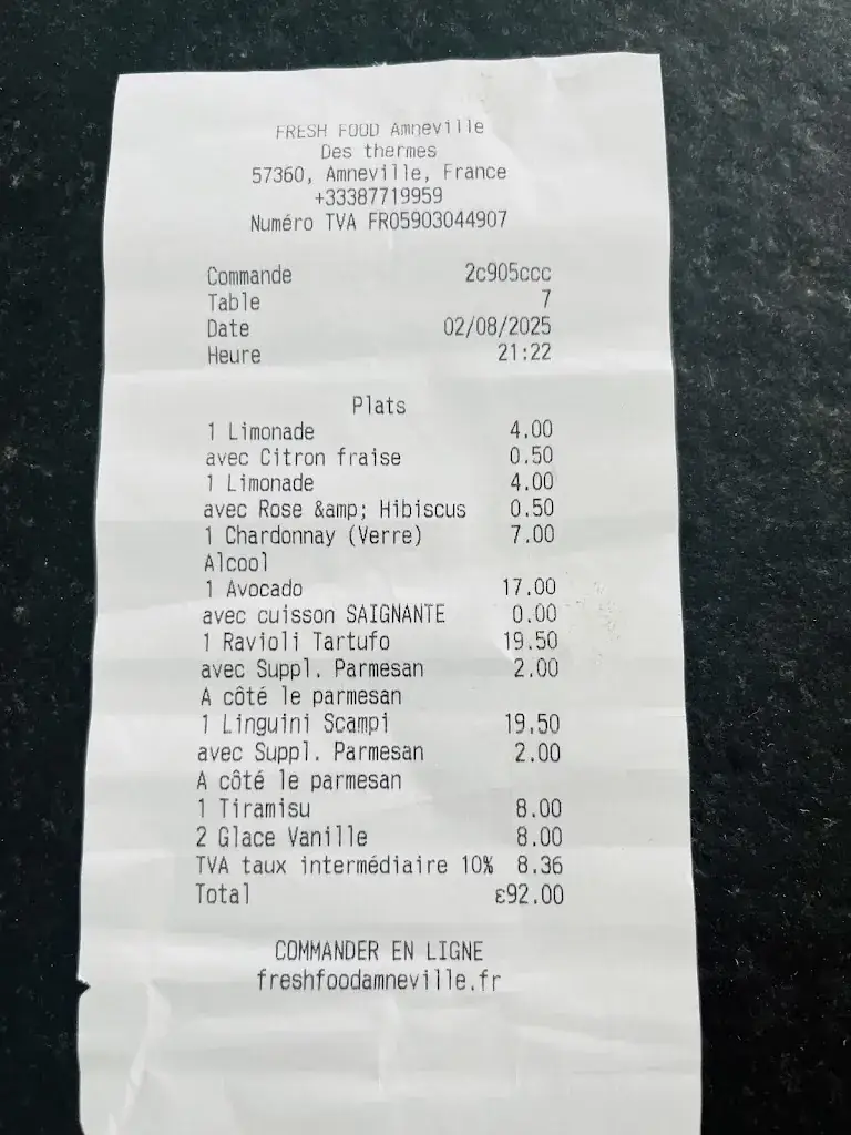 Sebastien Ruelle_FRESH FOOD Amneville_Amnéville_review