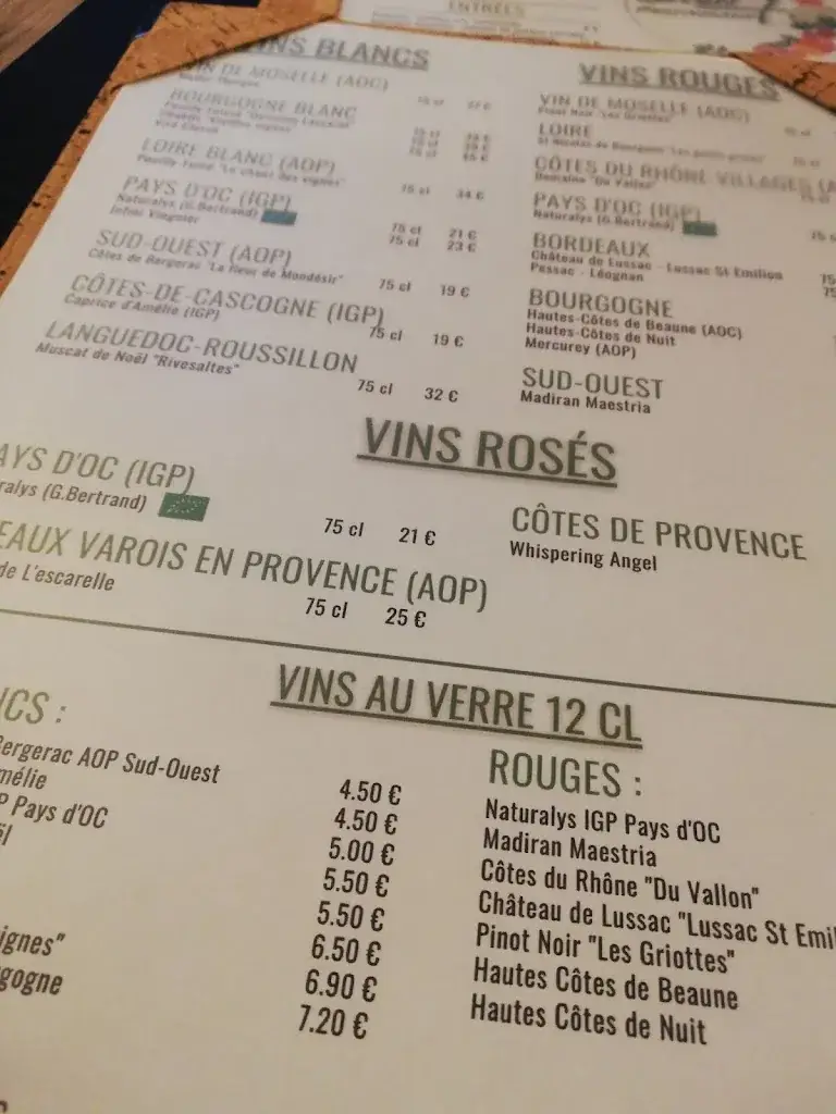 Menu_Seven Restaurant | Groupe Tranchant_Amnéville_image_3