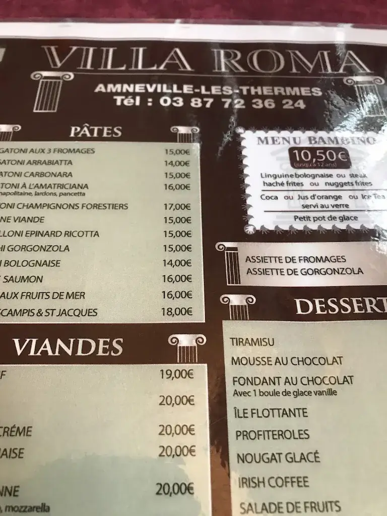 Menu_Villa Roma_Amnéville_image_3