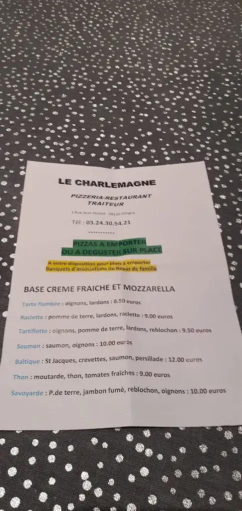 Menü_Le Charlemagne_Attigny_Bild_2