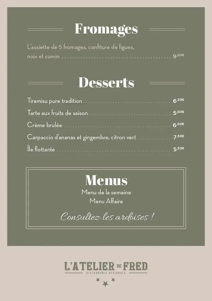 Menu_L'atelier de Fred Altkirch_Altkirch_image_4