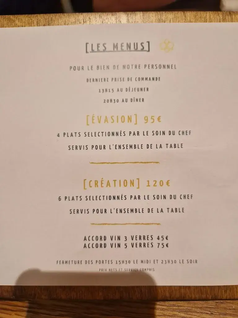 Menu_L'Orchidee - Hôtel Restaurant gastronomique Ensisheim_Ensisheim_image_1