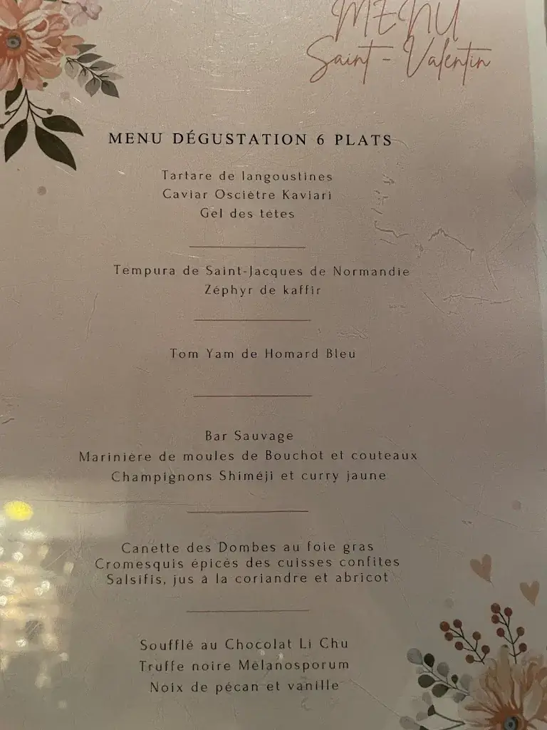 Menu_L'Orchidee - Hôtel Restaurant gastronomique Ensisheim_Ensisheim_image_3