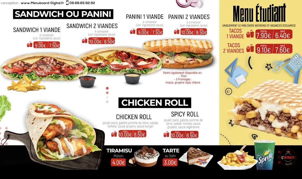 Menu_L'entracte Fast Food_Altkirch_image_2