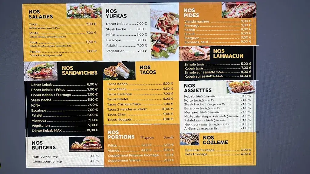 Menü_AL-SAM RESTAURANT_Altkirch_Bild_1